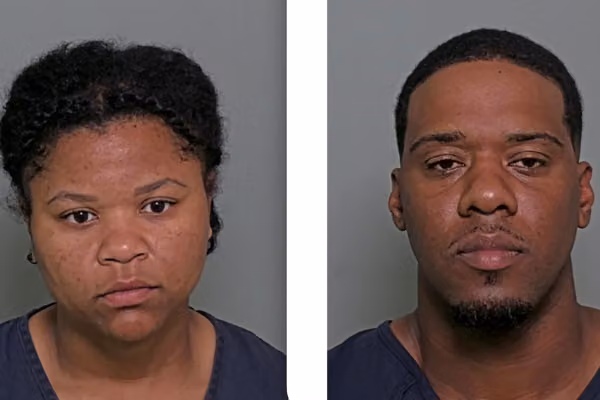 VIDEO: Assistant principal and her husband accused of pummeling pair of men amid argument at 12-year-old girls' softball game