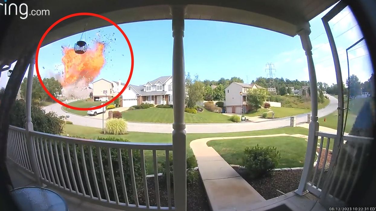 Video captures shocking moment house explodes into large fireball, killing 5 people: 'This isn't the first time'