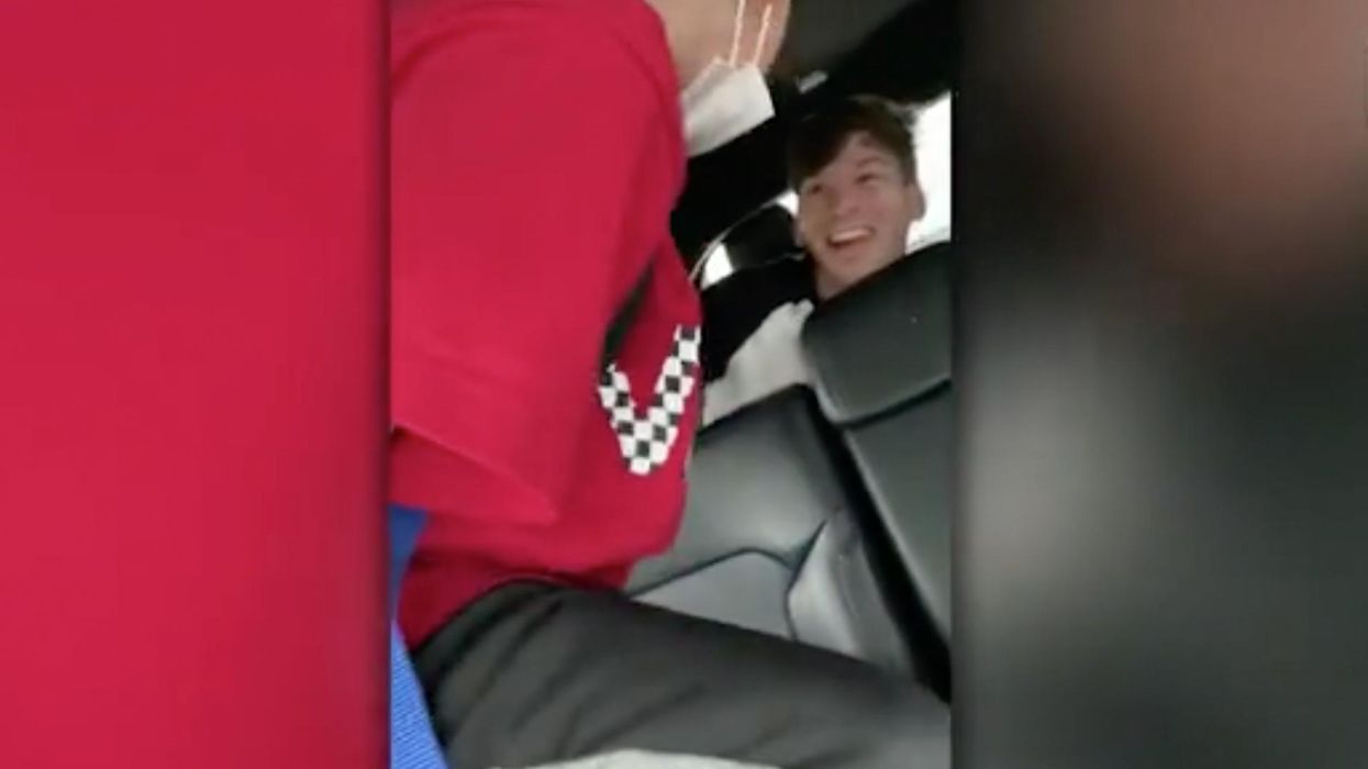 Video captures tearjerking moment military dad hides in trunk, surprises 8-year-old son after being in the Middle East for a year