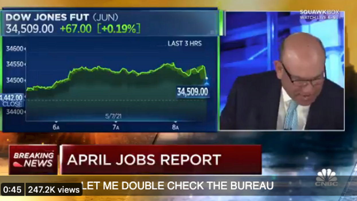 VIDEO: CNBC analyst so shocked by dismal jobs report numbers he had to double-check to make sure they were right