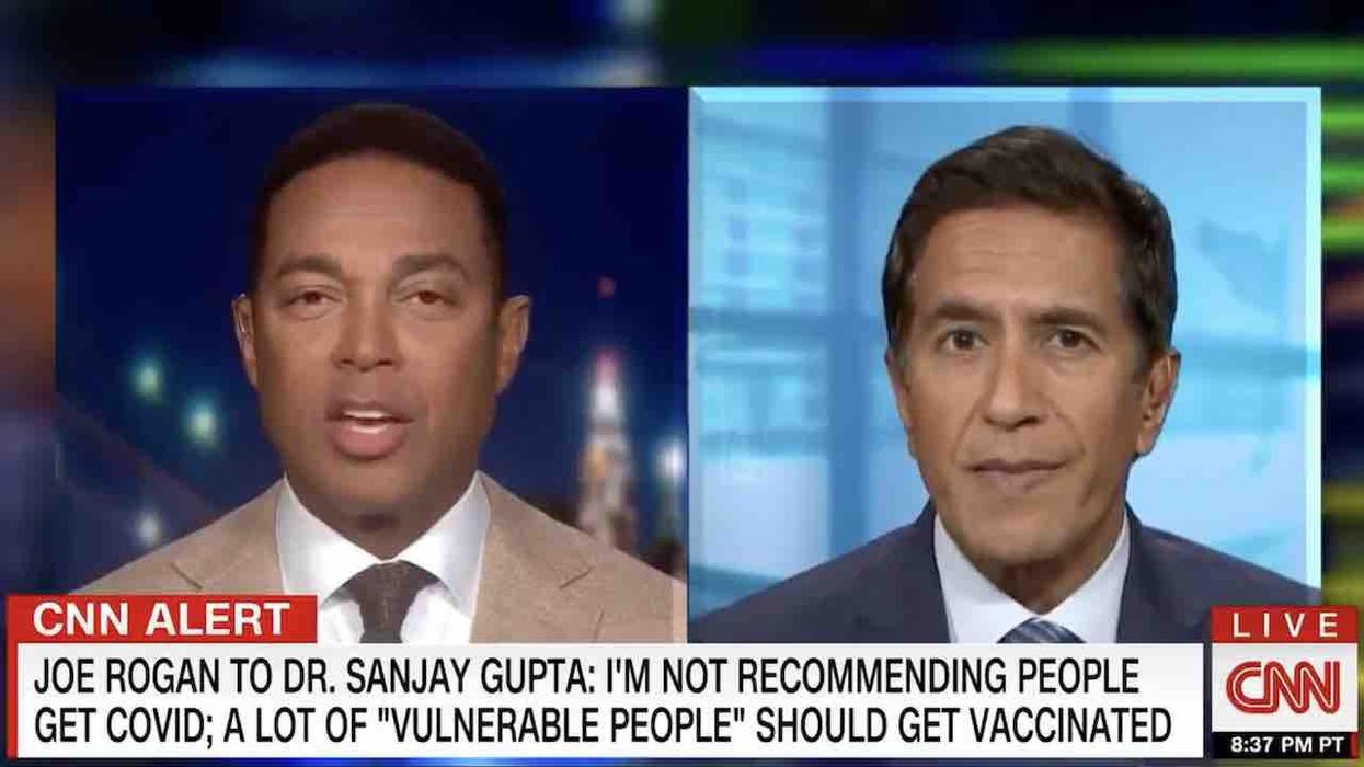 VIDEO: CNN's Don Lemon, Dr. Sanjay Gupta completely gloss over Joe Rogan's assertion that network 'lied' about him taking 'horse de-wormer' to fight COVID