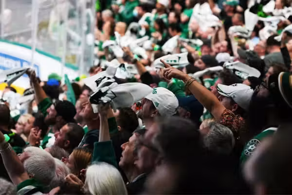 Video: Dallas Stars fans accused of performing 'Nazi salutes' as goal celebration