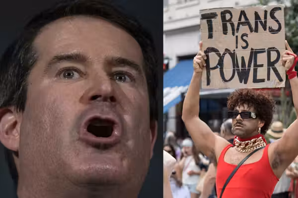 VIDEO: Democrat CAVES to trans lobby after previously warning party about alienating voters