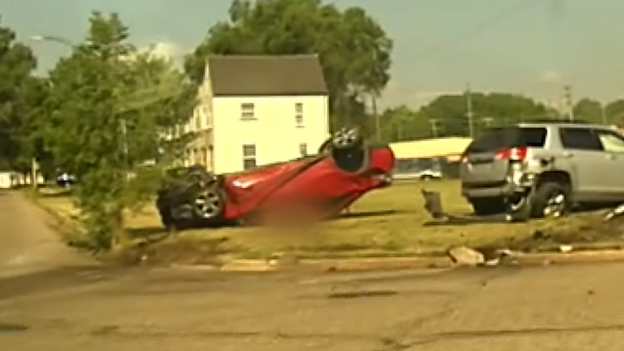 VIDEO: Deputies lift car off woman to save her life after brutal hit-and-run crash