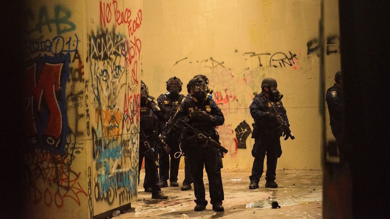 VIDEO: Feds launch offensive after Portland rioters attack officers, abuse press credentials in 57th night of chaos