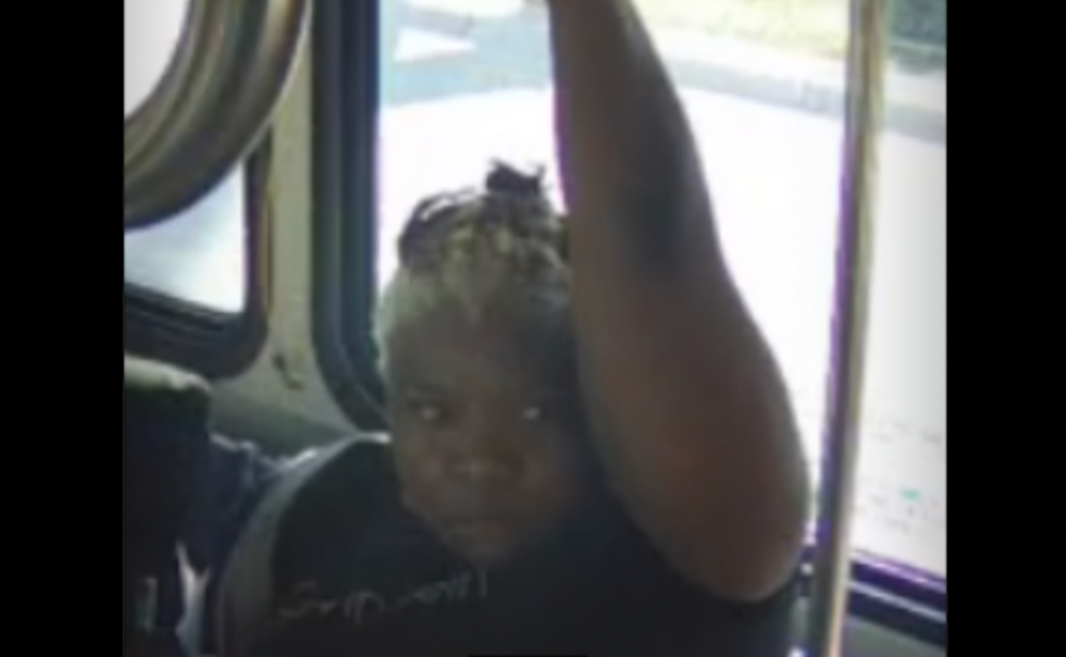 Video: Female bully towers over and beats up elderly woman on Florida bus. Victim is left 'battered and bruised': Sheriff.