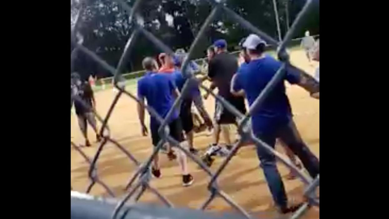 VIDEO: Fight breaks out during Little League championship game as adults scream profanities at each other