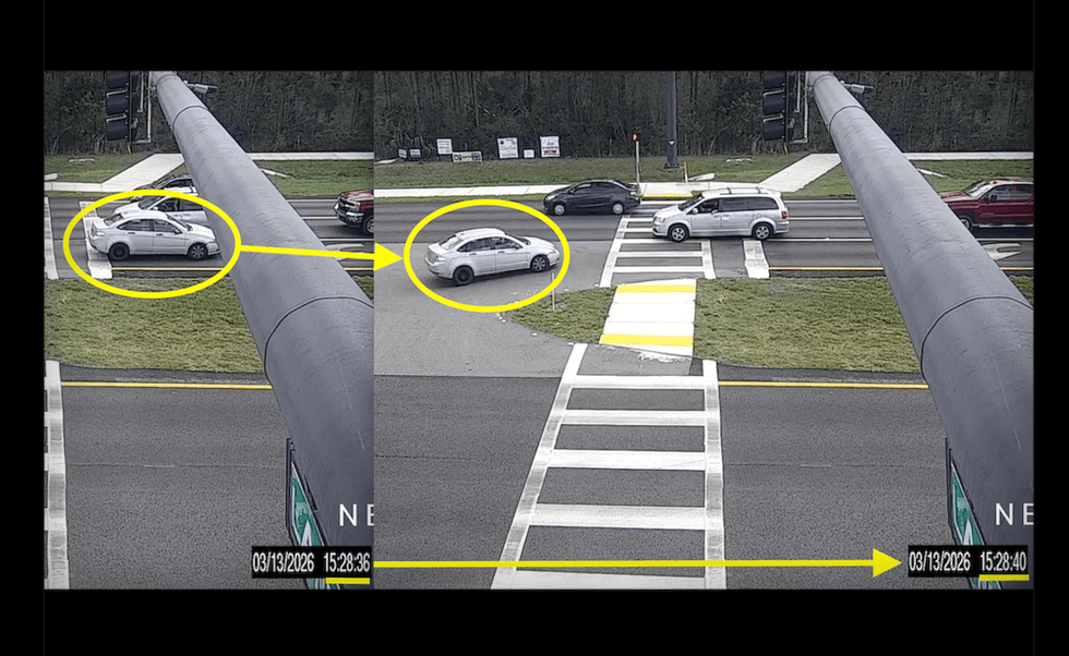 Video: Florida motorist decides to drive in reverse for a while — and then comes face-to-face with deputies