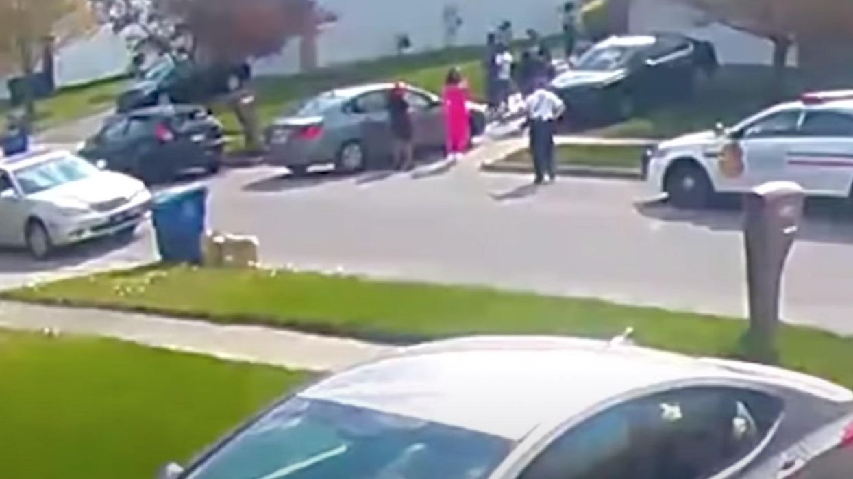 Video from neighbor's security camera shows what happened before Columbus police officer shot Ma'Khia Bryant