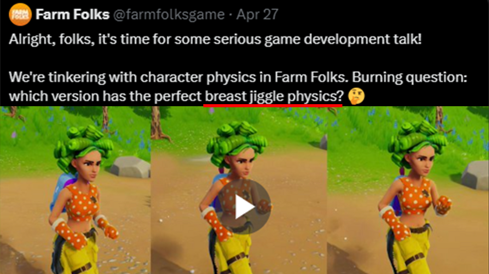 Video game apologizes for asking for fan input on &apos;the perfect breast jiggle physics&apos; — &apos;We want to apologize&apos;