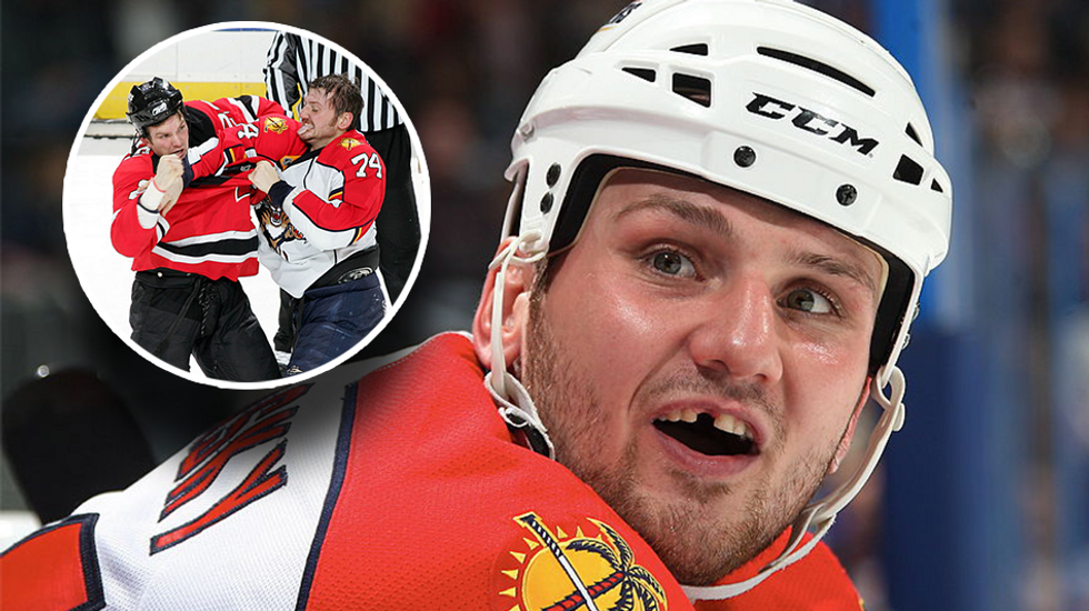 Video: Golfer attacks NHL fighter, learns valuable lesson: 'You're not a tough guy!'