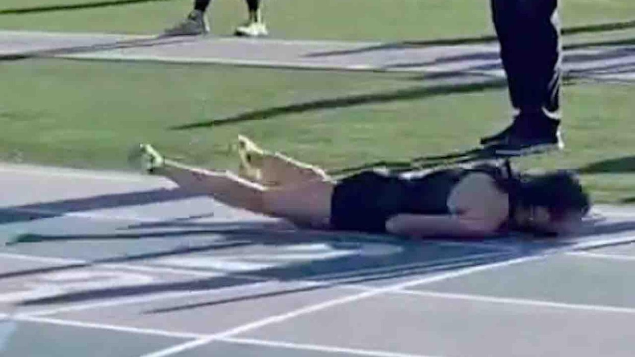 Runner Collapsing VIDEO: High school runner who collapsed at finish line speaks out about ...