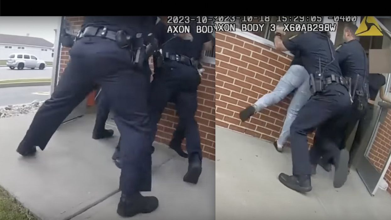 Video: Kid yells at cop who ordered him to leave McDonald's, 'Suck my f***in' d**k, pu**y!' It doesn't end well for the lad — or for 7 of his buddies.
