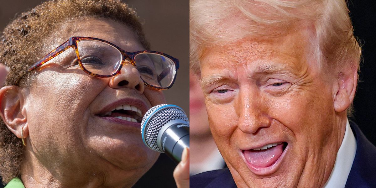 VIDEO: LA Mayor Karen Bass has deranged meltdown over ICE operation near Newsom’s anti-Trump presser VIDEO: LA Mayor Karen Bass has deranged meltdown over ICE operation near Newsom’s anti-Trump presser