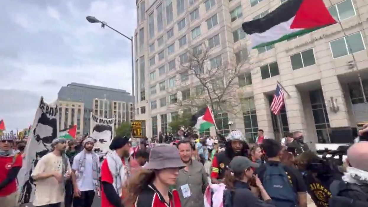 Video: Leftists swarm ICE headquarters whining about deportation of pro-Hamas radicals