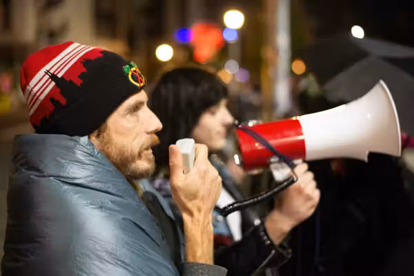 VIDEO: Leotarded liberals protest ICE facility with '80s-themed aerobics class