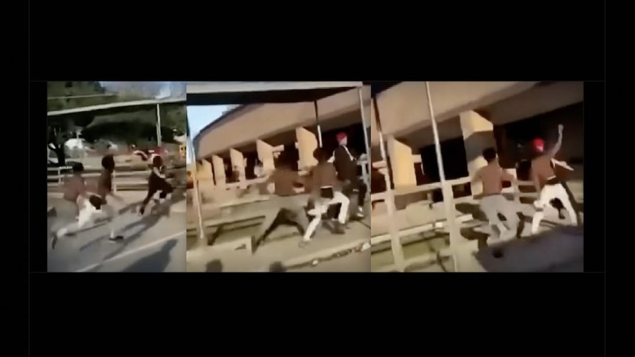 Video: Middle schoolers chase down, physically attack baseball coach. He said they couldn't ride dirt bikes on campus — and 'the kids weren’t having that.'
