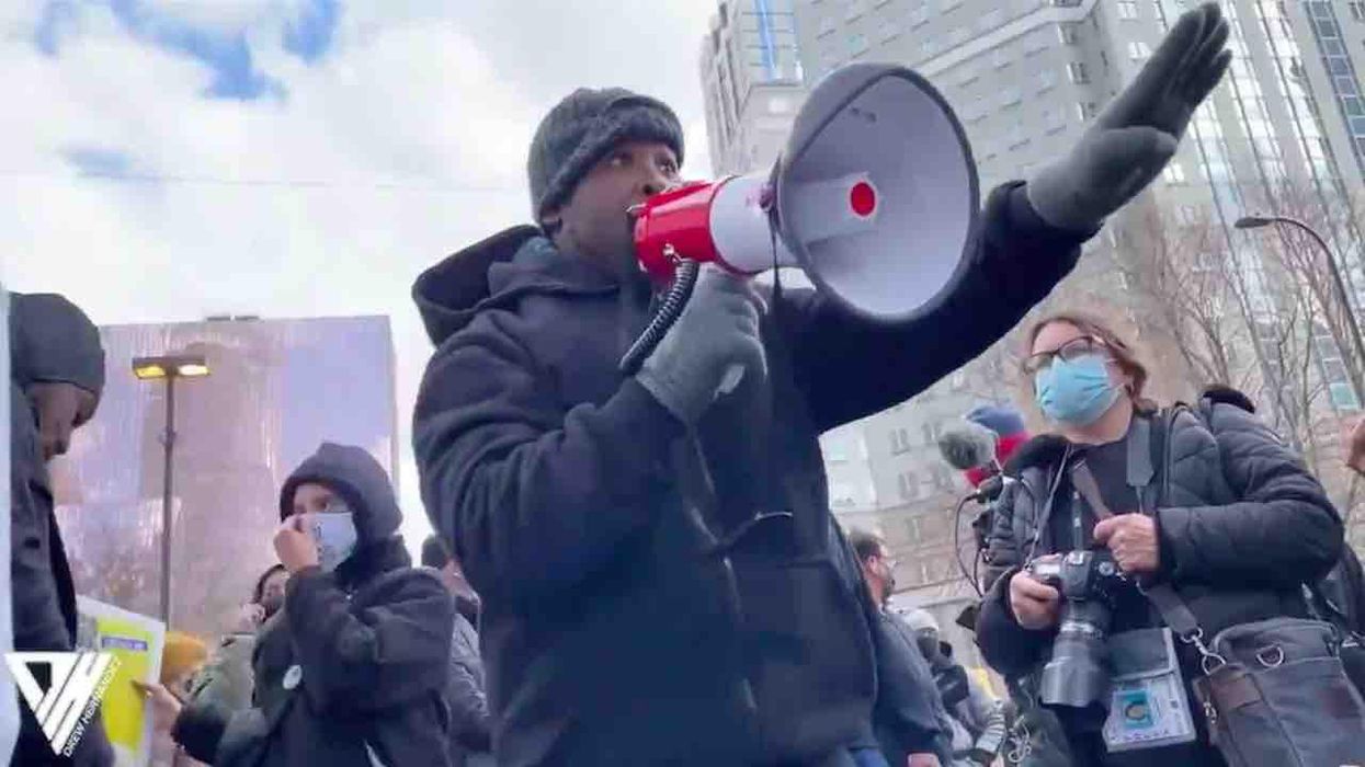 VIDEO: Minneapolis protester rips black-on-black killings, says media don't cover them — and like clockwork, a photographer walks away