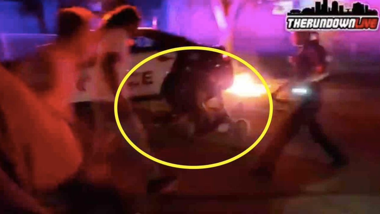 VIDEO: Mob cheers when cop gets 'bricked' in head amid violent outrage over police shooting
