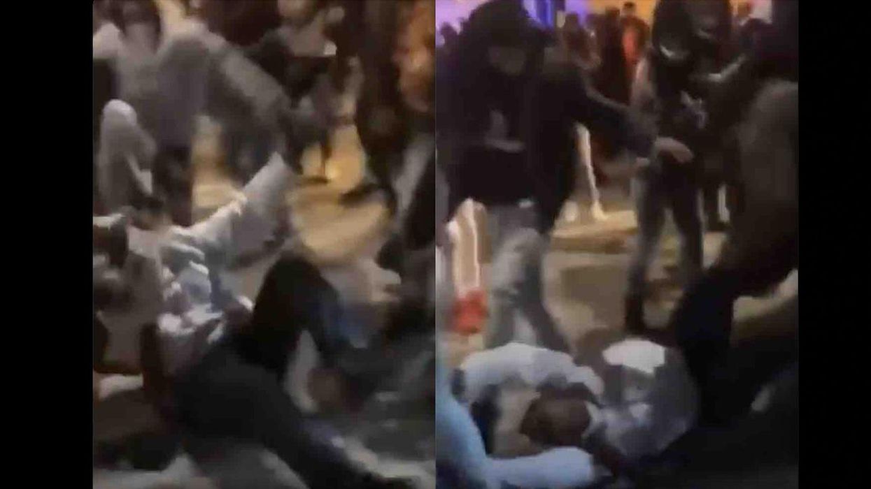 Video: Mob of thugs descend upon apparent Chicago bus driver, tackle him to street, repeatedly punch and stomp him