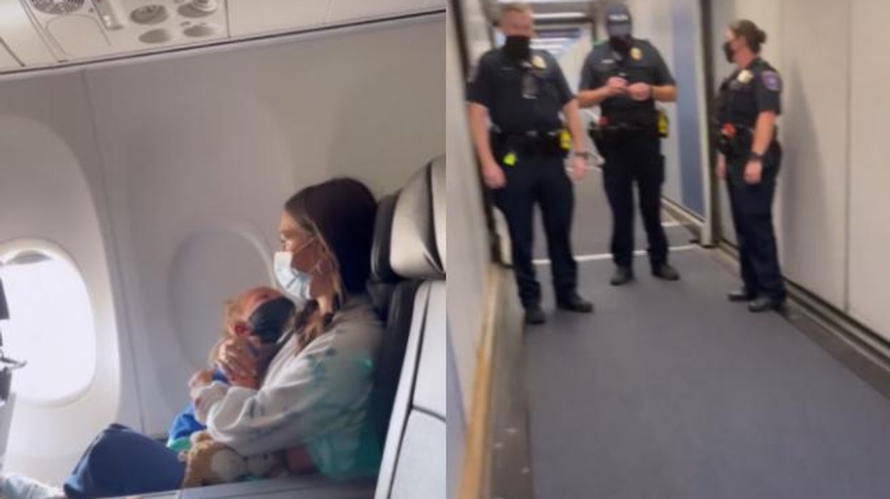 VIDEO: Mother of 2-year-old with asthma says they were kicked off flight after crying boy struggled to keep mask on
