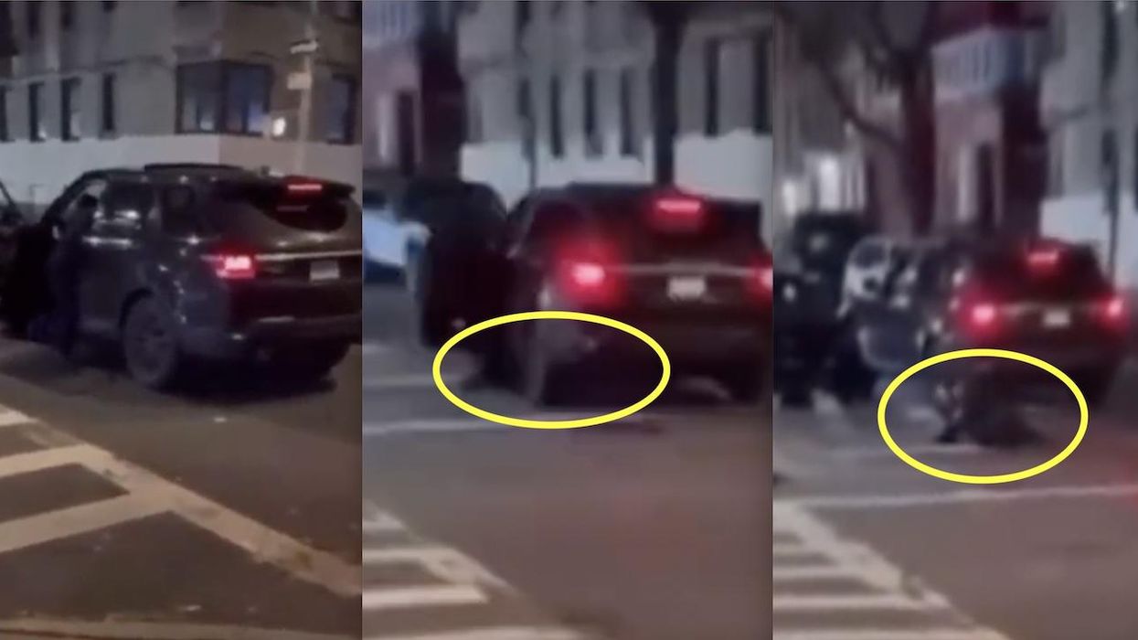 Video: Motorist in SUV drags, runs over NYPD officer after fleeing traffic stop