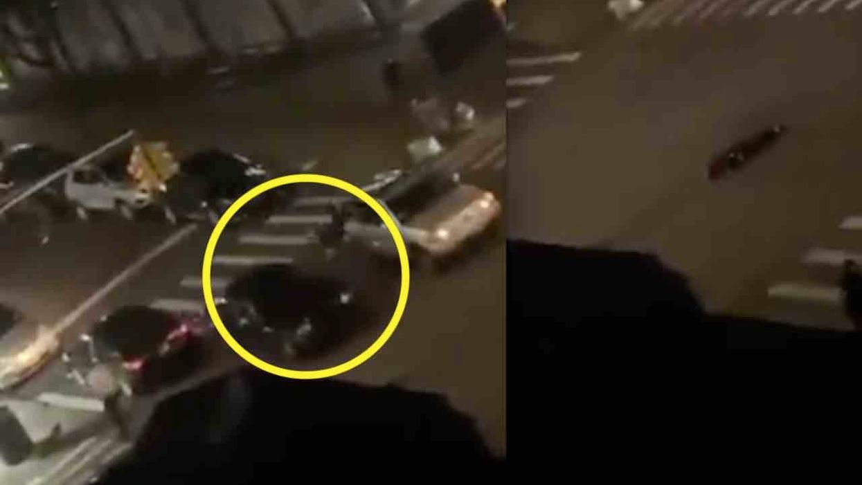 Video: NYC cop launched into air as vehicle runs him down. Other officers shot, attacked across US.