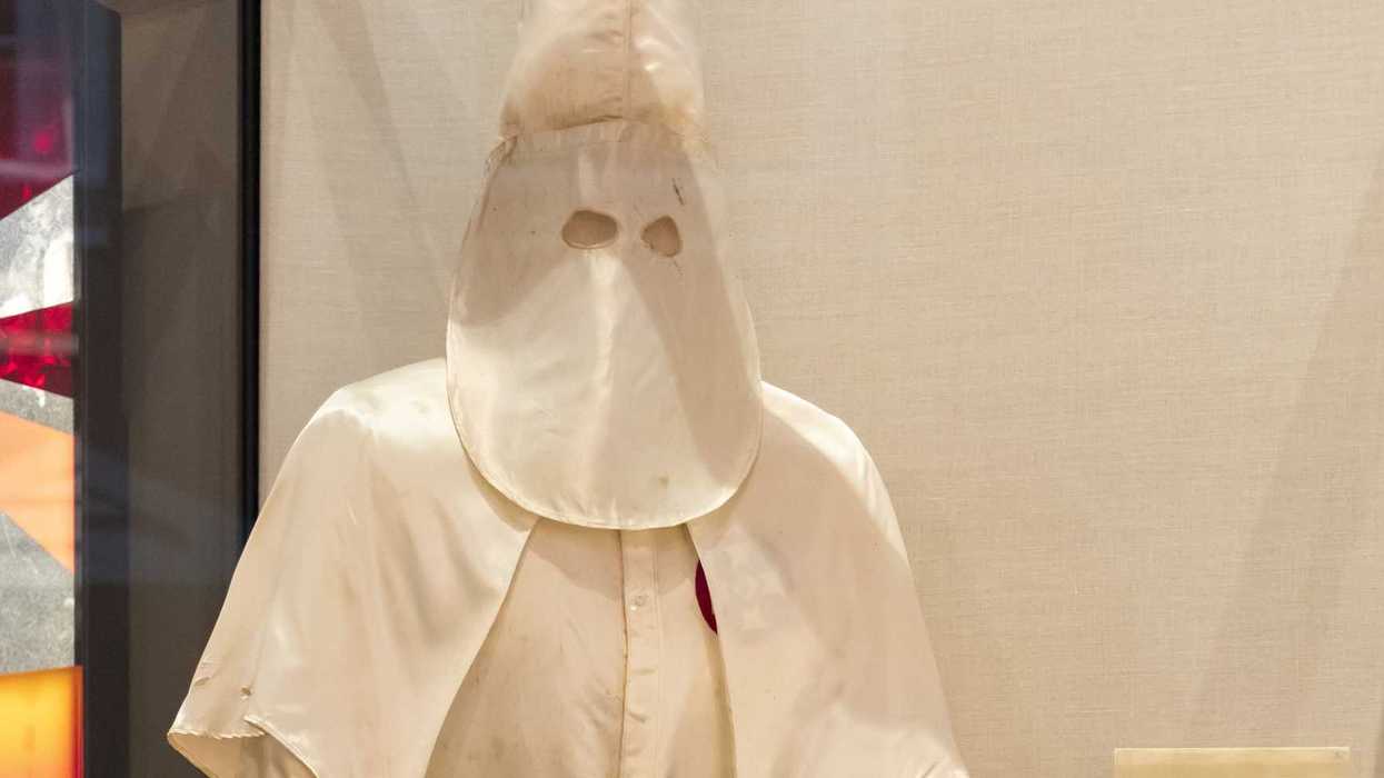 Video of man lurking in KKK garb unnerves Rhode Island residents — police say it is not what it seems