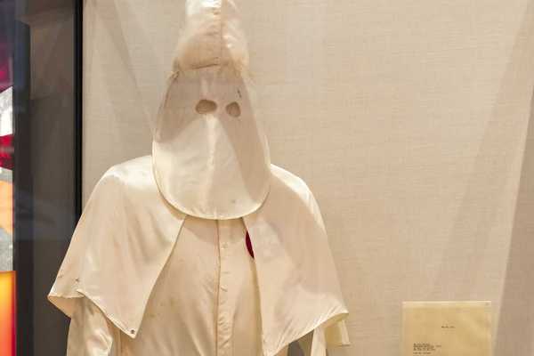 Video of man lurking in KKK garb unnerves Rhode Island residents — police say it is not what it seems