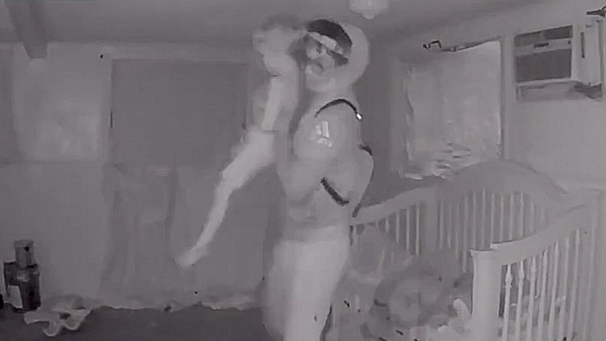 Video reportedly shows suspect abducting 4-year-old Cash Gernon from his bed, then returning for twin brother hours after murdering boy