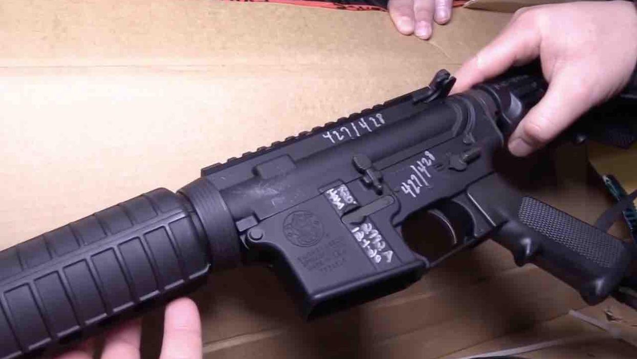 Video: Rifle Kyle Rittenhouse used in self-defense to kill two attackers, injure a third is destroyed 'by mechanical shredding'