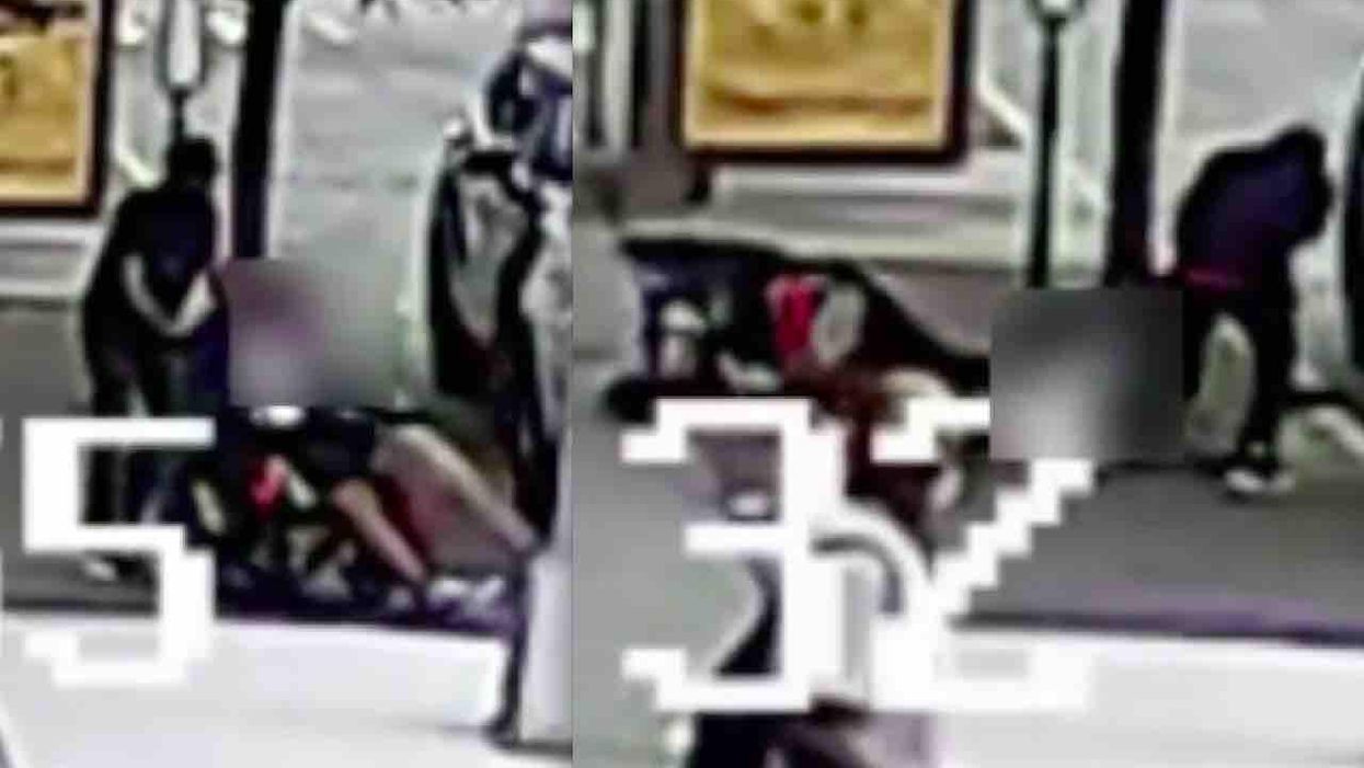VIDEO: Scumbags rob man in wheelchair in broad daylight — and hit him, throw him from chair to sidewalk
