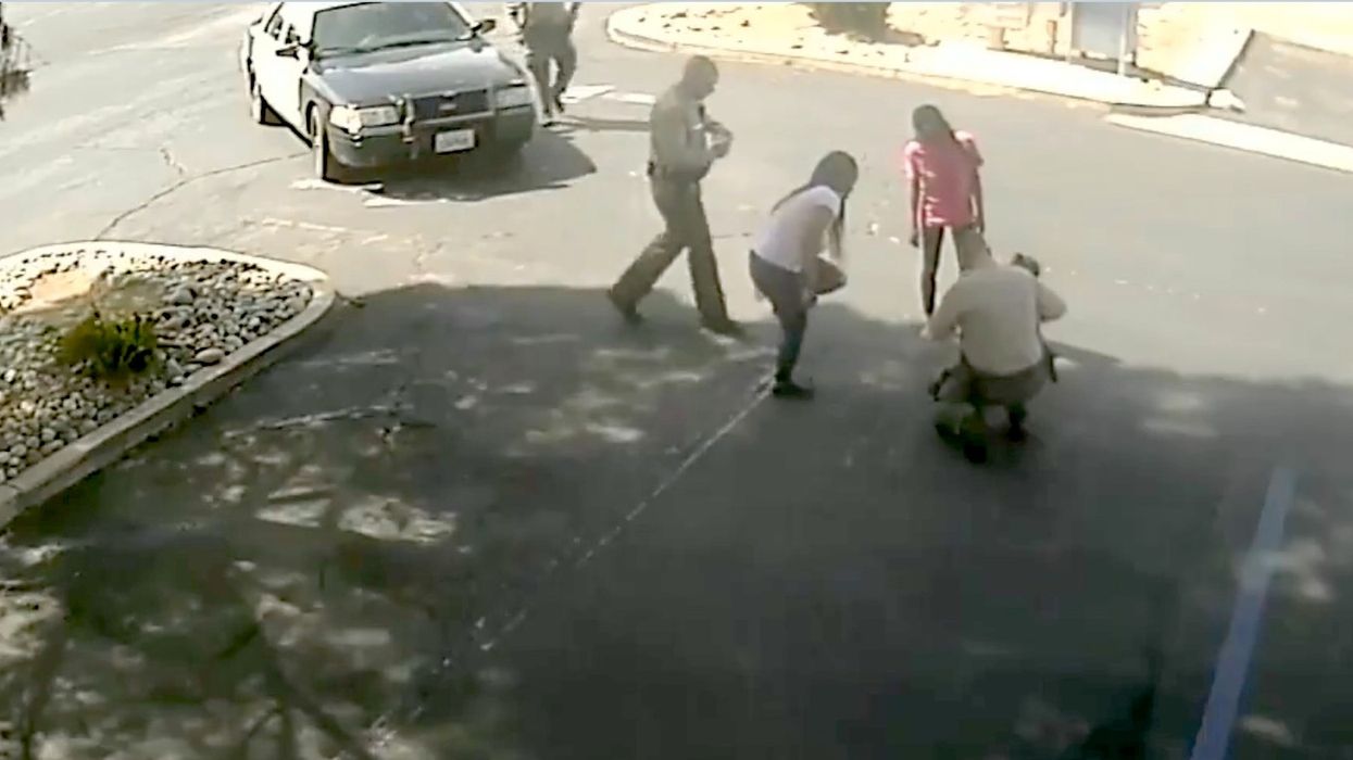 Video shows Black Lives Matter protester freak out when her baby stops breathing — then run to a cop for help