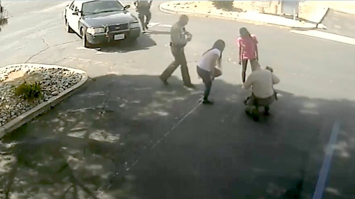 Video shows Black Lives Matter protester freak out when her baby stops breathing — then run to a cop for help