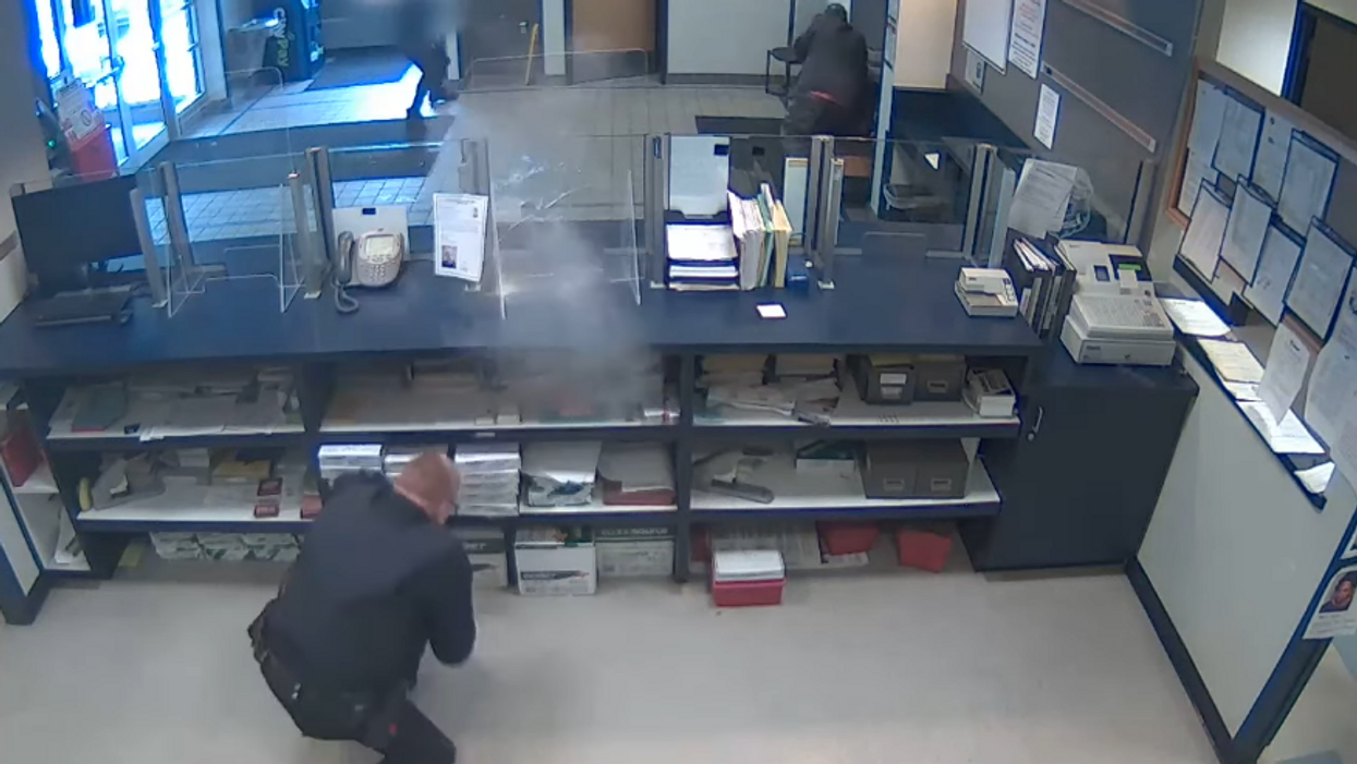 Video shows harrowing moment Milwaukee man opens fire inside police station
