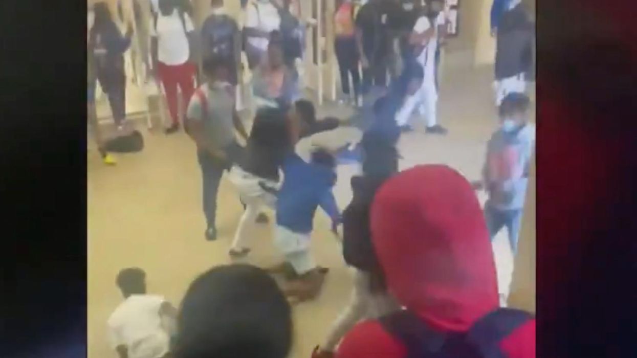 Video shows incredible outcome as fathers converge on Louisiana high school after 23 students are arrested in violent incidents