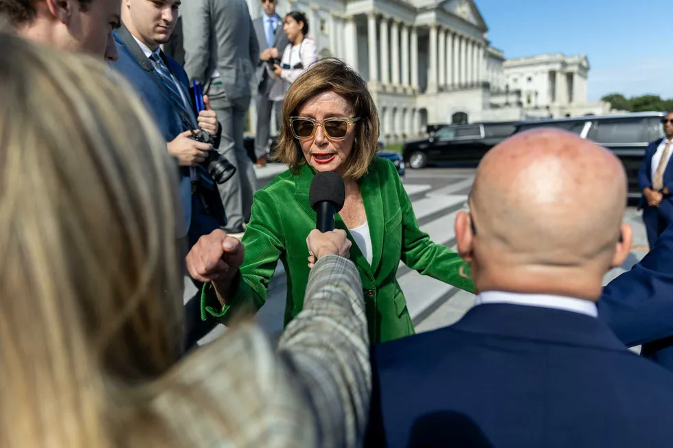Video shows Nancy Pelosi exploding with fury at reporter over Jan. 6 claims: 'SHUT UP!'