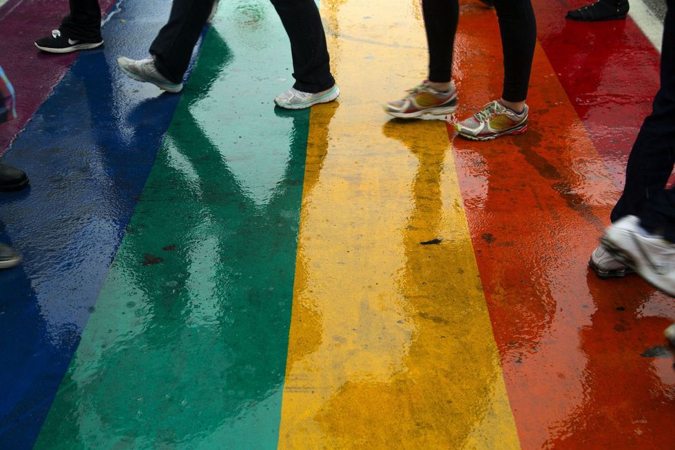 Video shows teens cutting up Pride flags at gay bar during Pride Month — now they're facing hate crime charges