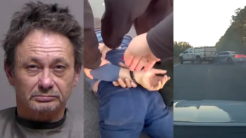 Video shows wild car chase after police rescue 11-year-old from alleged kidnapper who tortured him at campsite