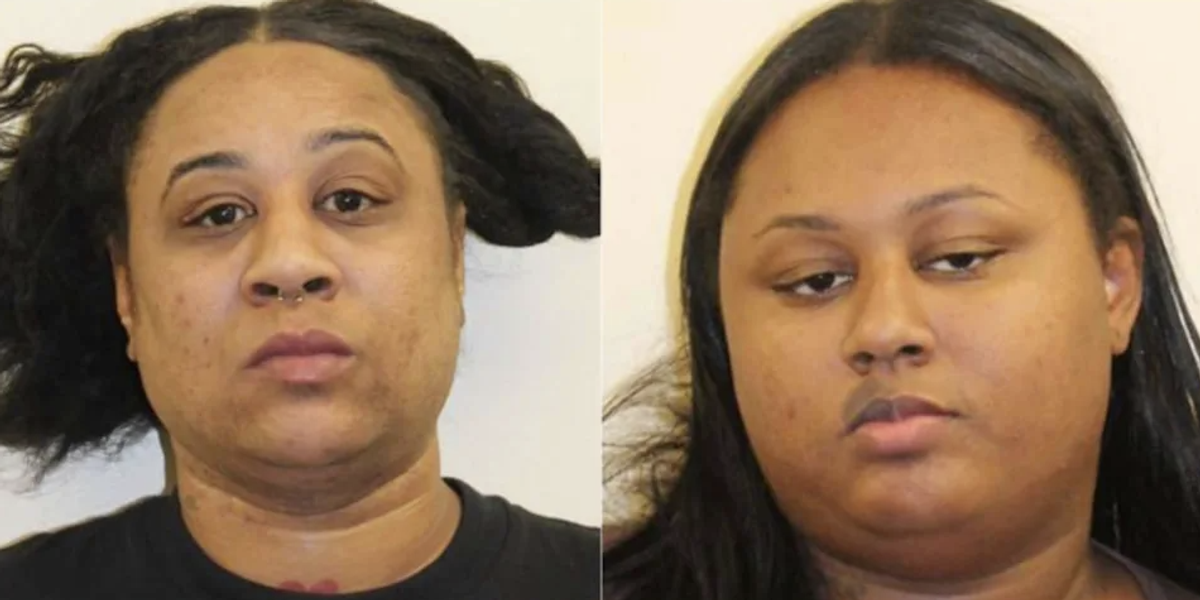 VIDEO: Sisters' theft of lobsters, ribeyes, and truffle butter explodes into checkout chaos and racial-slur rampage, cops say