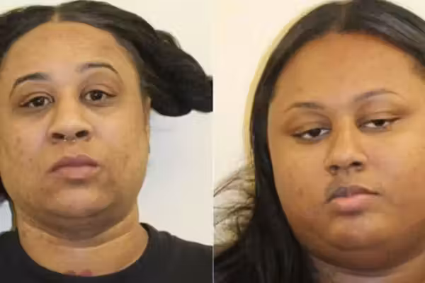 VIDEO: Sisters' theft of lobsters, ribeyes, and truffle butter explodes into checkout chaos and racial-slur rampage, cops say