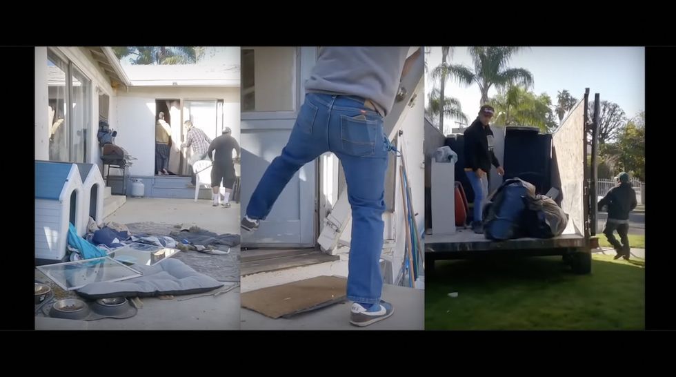 Video: 'Squatter Squad' crew confronts 12 squatters in 1 home‚ kicks in door‚ sends 'em packing
