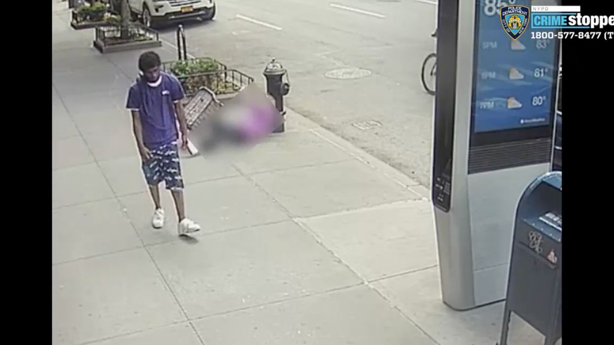 VIDEO: Suspect in custody after reportedly striking elderly woman in the face, knocking her down
