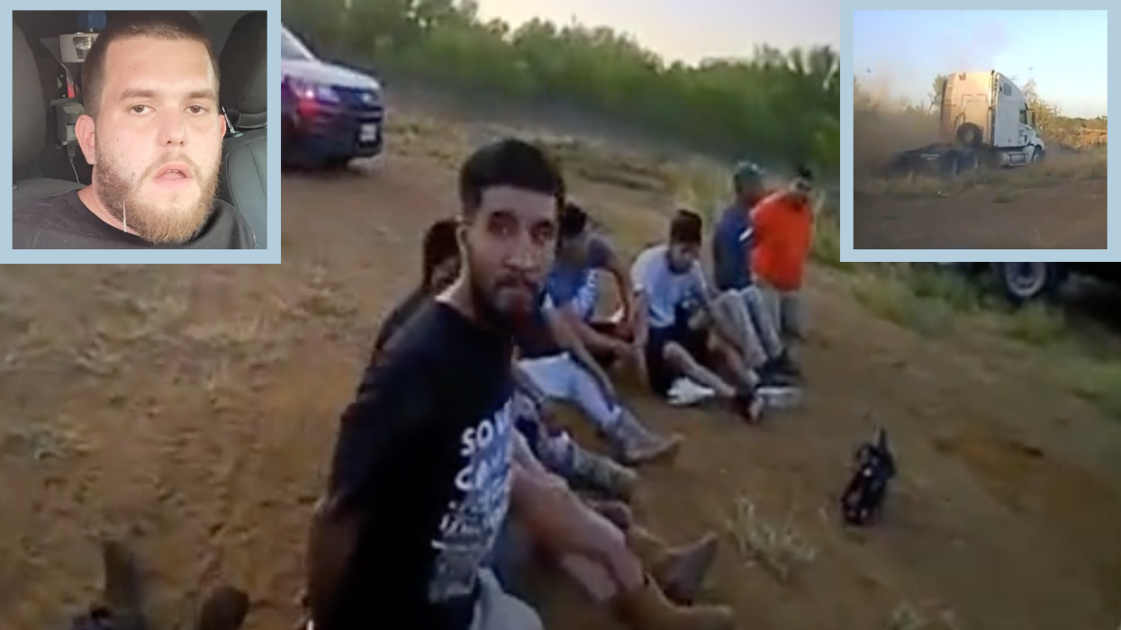 Video: Suspected human smuggler arrested after high-speed, wrong-way chase on interstate; 12 migrants apprehended