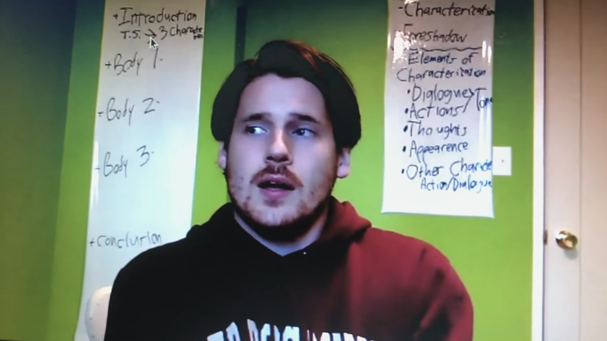 VIDEO: Teacher holds 13-year-old after class to lecture him about Trump's 'racist' immigration policy