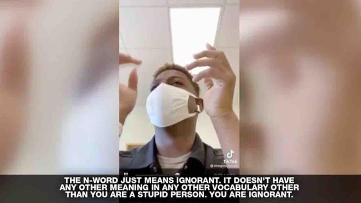 VIDEO: Teacher tells black student the N-word only means 'ignorant.' Now teacher is under investigation.