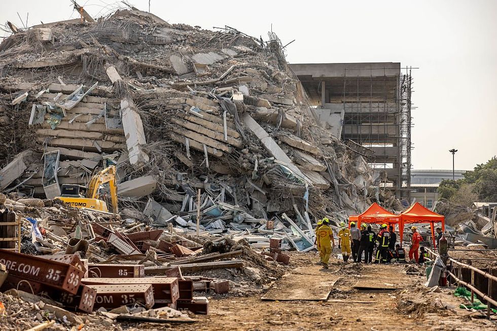 Video: Thousands feared dead in Myanmar and Thailand after devastating 7.7 earthquake topples skyscraper, collapses bridge
