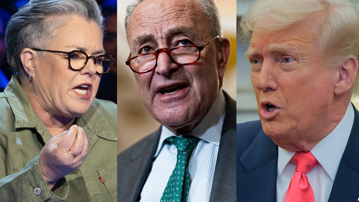 VIDEO: Trump says Chuck Schumer has 'become a Palestinian,' insults Rosie O'Donnell again at White House meeting