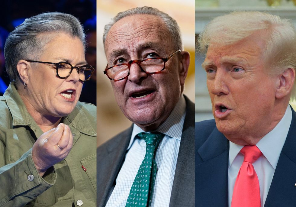 VIDEO: Trump says Chuck Schumer has 'become a Palestinian,' insults Rosie O'Donnell again at White House meeting