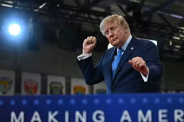 VIDEO: Trump says he will declare new US territory 'pretty soon' in the Middle East
